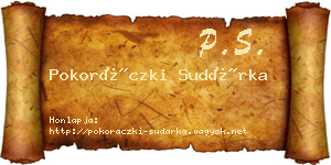 Pokoráczki Sudárka névjegykártya